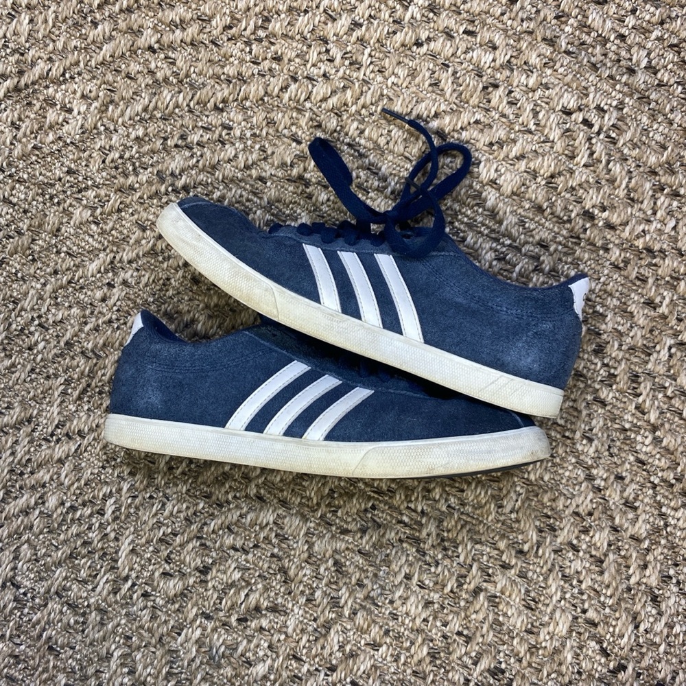 Adidas Navy Blue Athletic Shoes